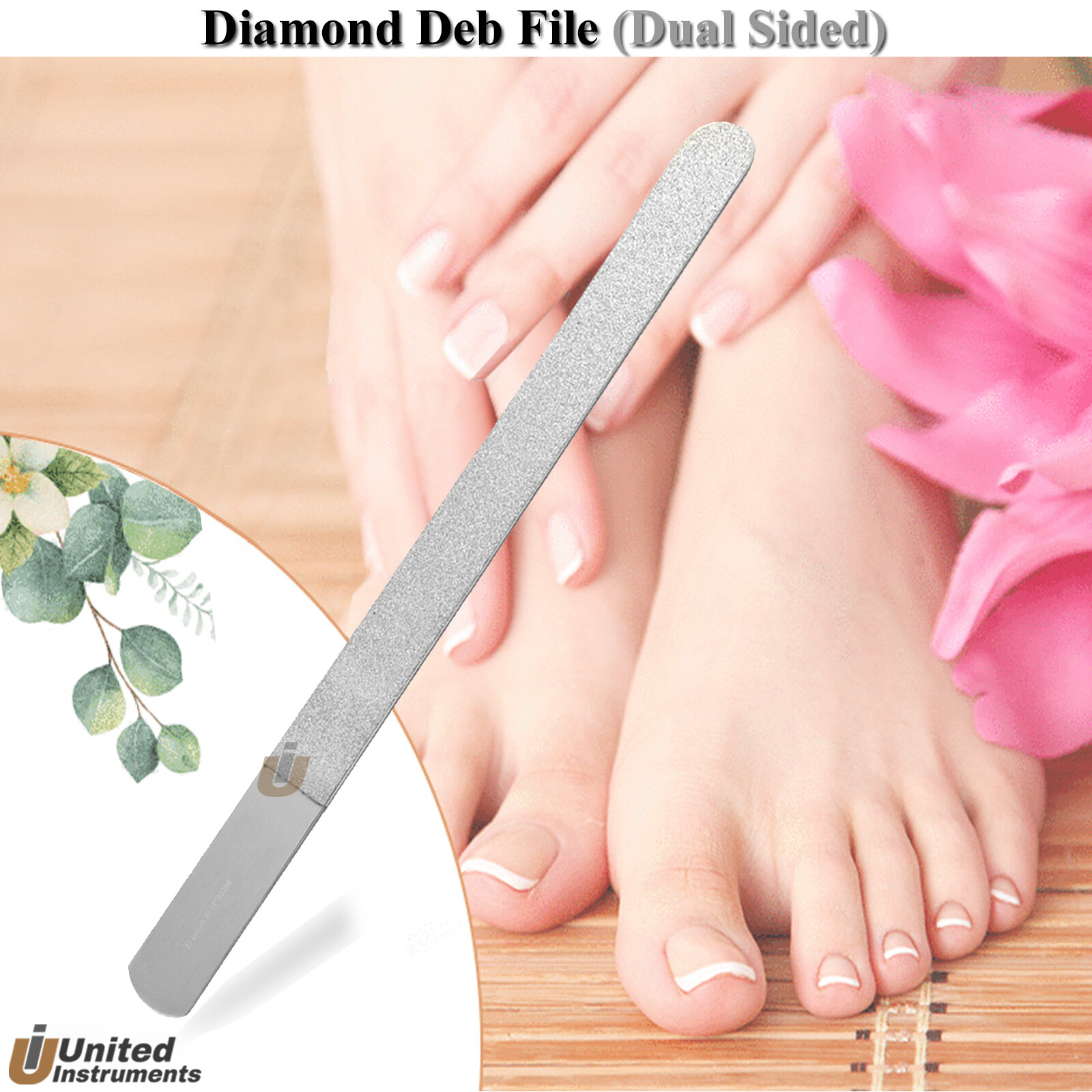 Professional Diamond Deb Foot Care Skin & Nail File Chiropody Callus Remover