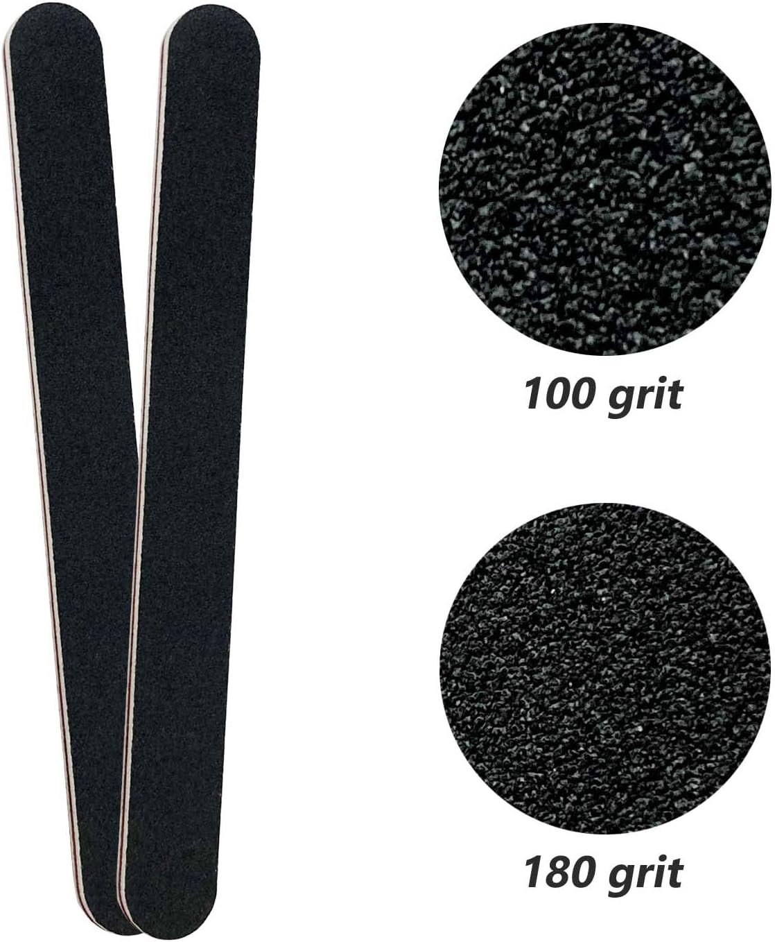 Nail File and Buffer Blo, Profal Mani Tools Kits, 100/180 Grit