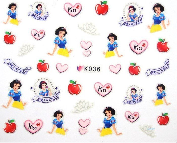 Disney Mickey ,Betty Boop 3D Nail Art Sticker Decal USA Seller Free Fast Ship