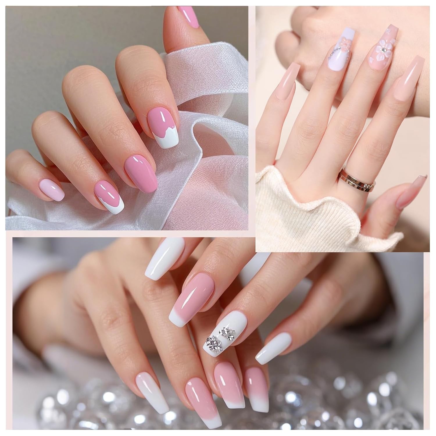 “Acrylic Nail Kit with Drill: Professional Nail Kit Acrylic Set for Beginners wi
