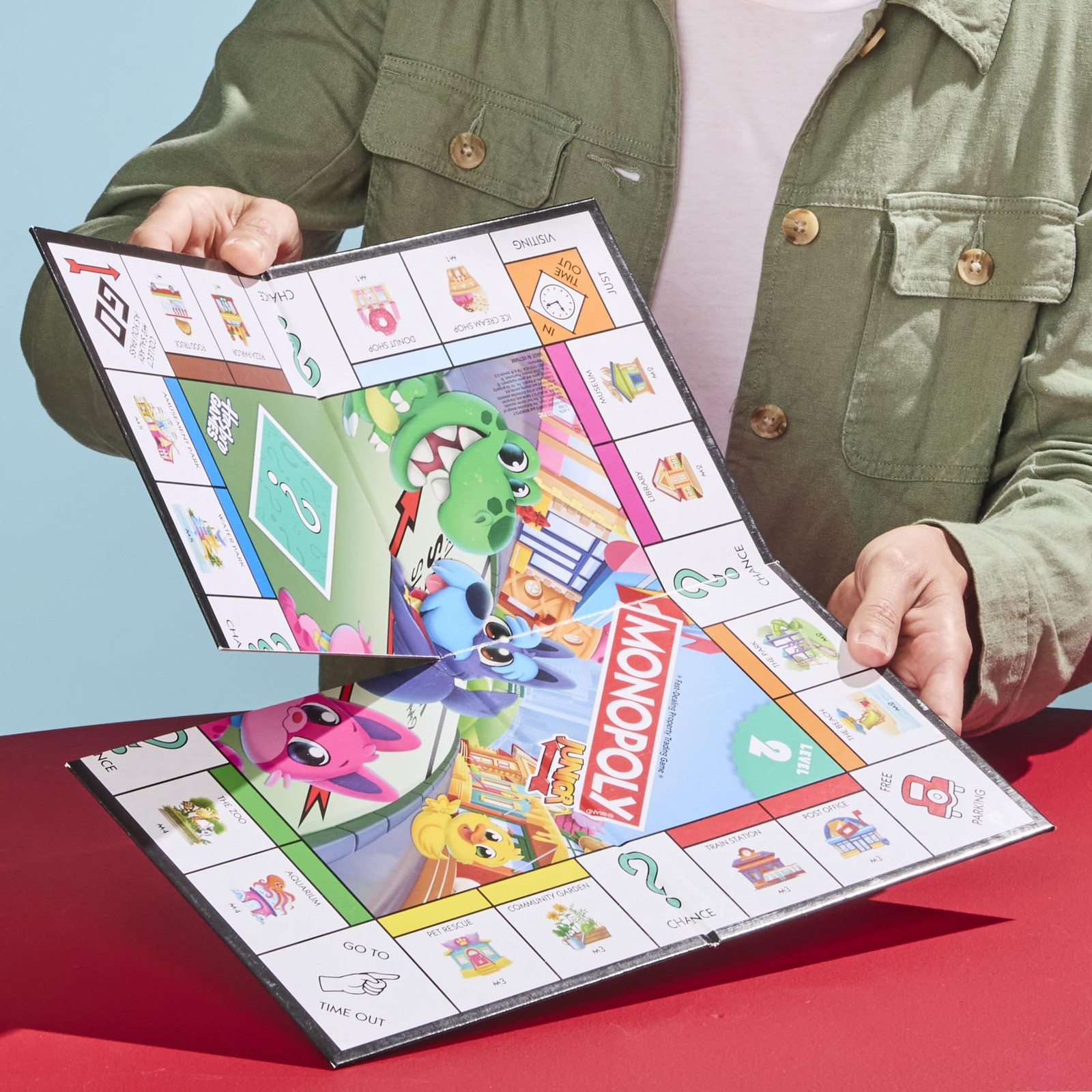 Monopoly Junior Board Game (2026 Edition) | 1.71875 cubic inches, Multi Color