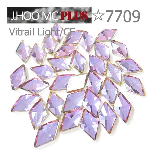 J.HOO Crystal 7709 Rhombus Flat Back Rhinestones 13×8mm Nail Art (6pcs)