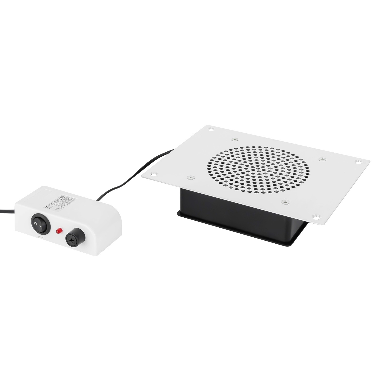 Nail Dust Collector, 110V 6W, 3650 RPM, 4.25 Inch Vacuum Surface, Embedded